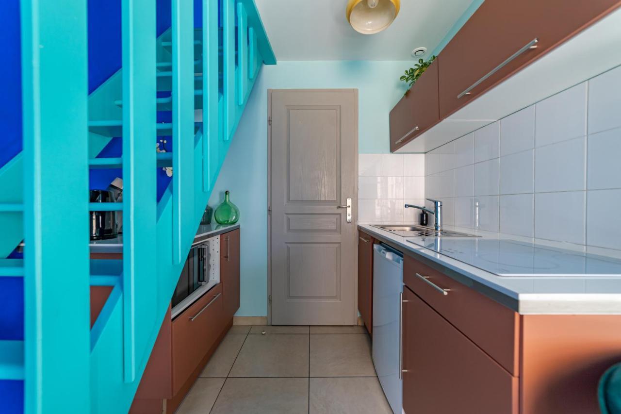 Le Reve Bleu Majorelle - Duplex Sur Les Toits - Une Nuit A Nîmes Zewnętrze zdjęcie