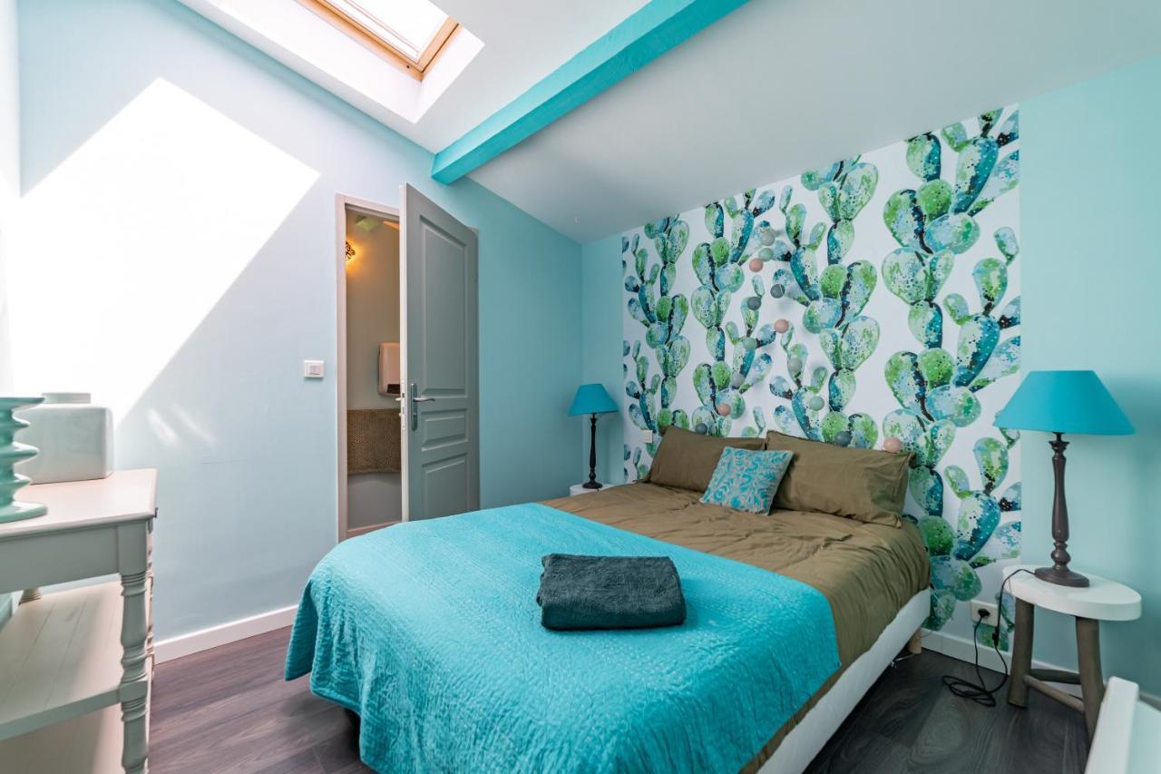 Le Reve Bleu Majorelle - Duplex Sur Les Toits - Une Nuit A Nîmes Zewnętrze zdjęcie